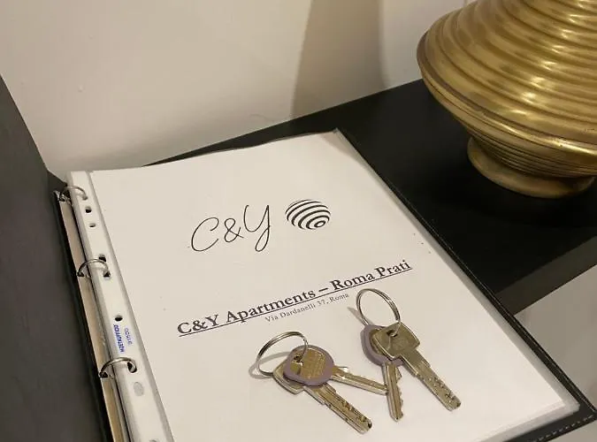 Apartment C&y - Prati -luxury Double With Kitchen-10 Min Walking From Vatican Rom