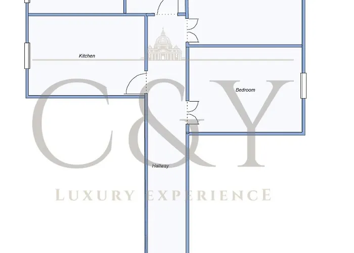 C&y - Prati -luxury Double With Kitchen-10 Min Walking From Vatican Apartment Rom